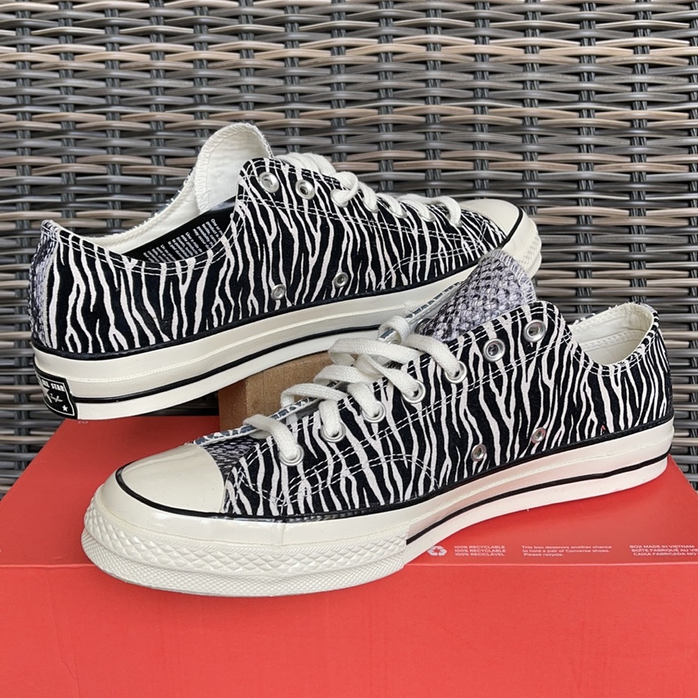 Converse Chuck 70 OX Black/Egret/Egret MEN`S - Picture 11 of 16